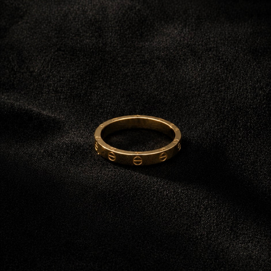 Anillo Tipo Cartier Oro 10K