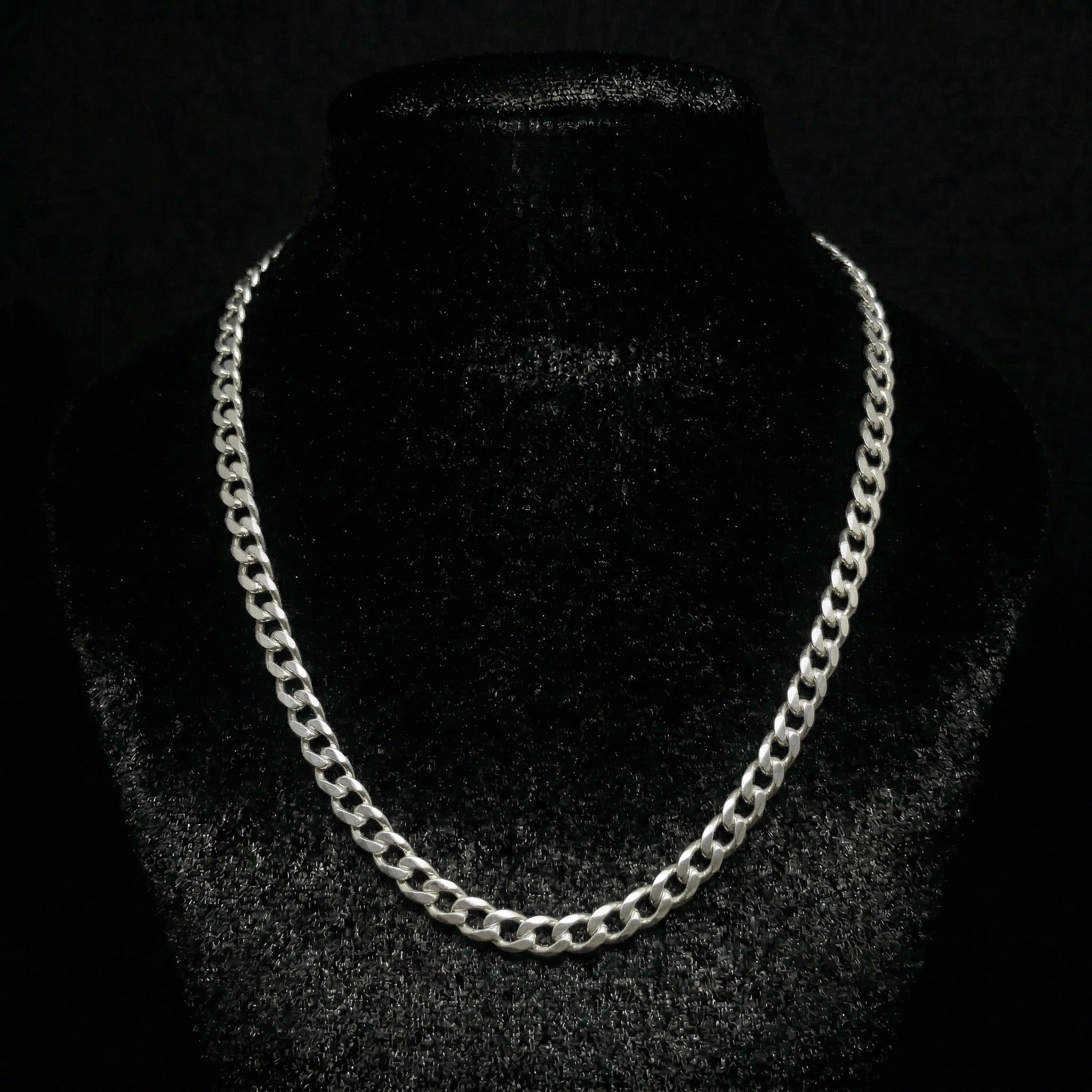 Cadena Cubana Plata .925