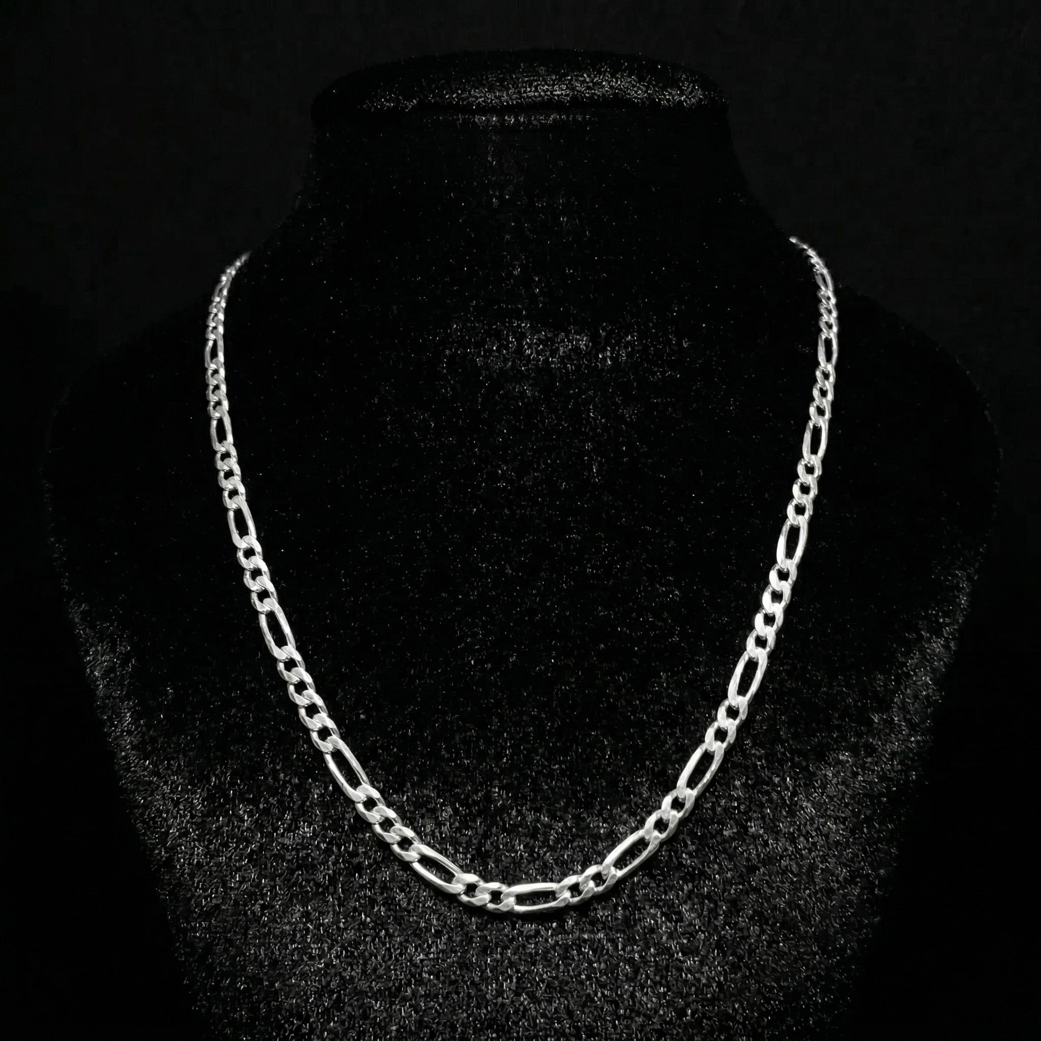 Cadena Figaro Plata .925