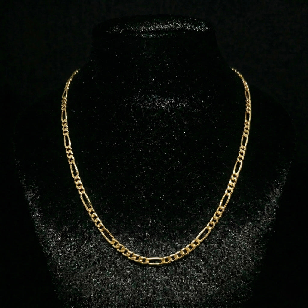 Cadena Figaro Oro 10K