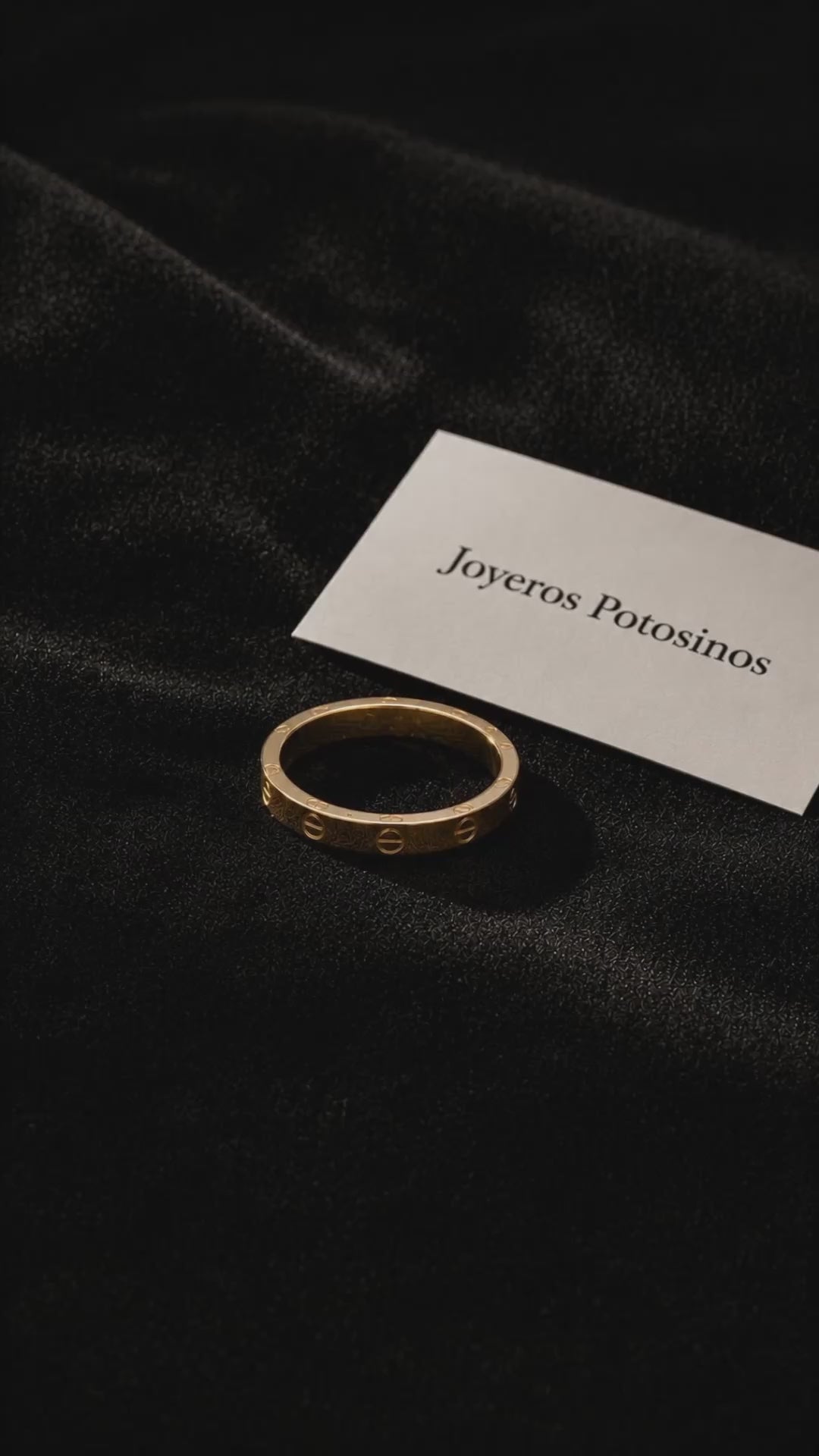 Anillo Tipo Cartier Oro 10K